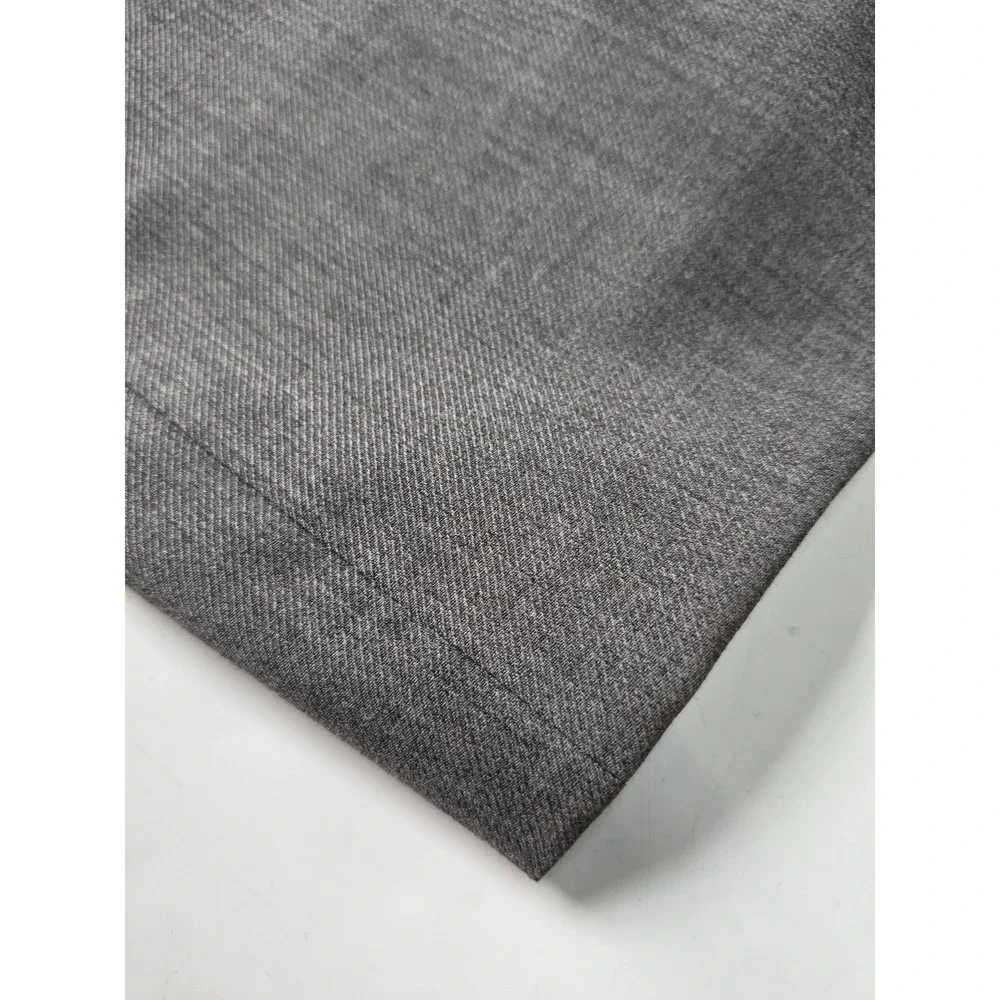 Paul Fredrick Mens Wool Cashmere Sports Coat 44R Gray 3 Button Blazer